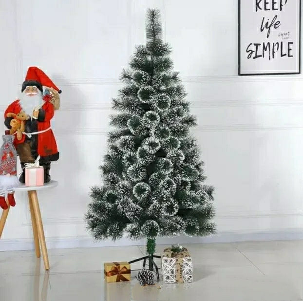 Novogodišnja jelka sa belim iglicama 120cm