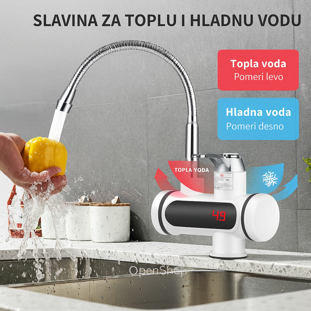 Slavina 3u1 sa grejačem