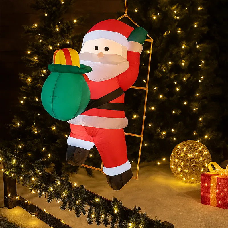 Svetleći DEDA MRAZ 120cm