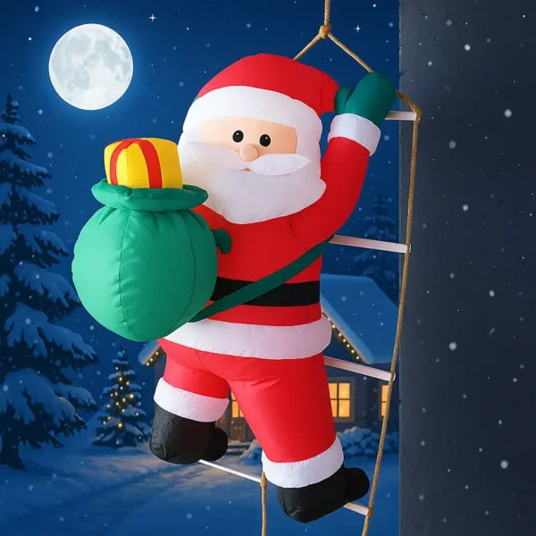 Deda Mraz na merdevinama