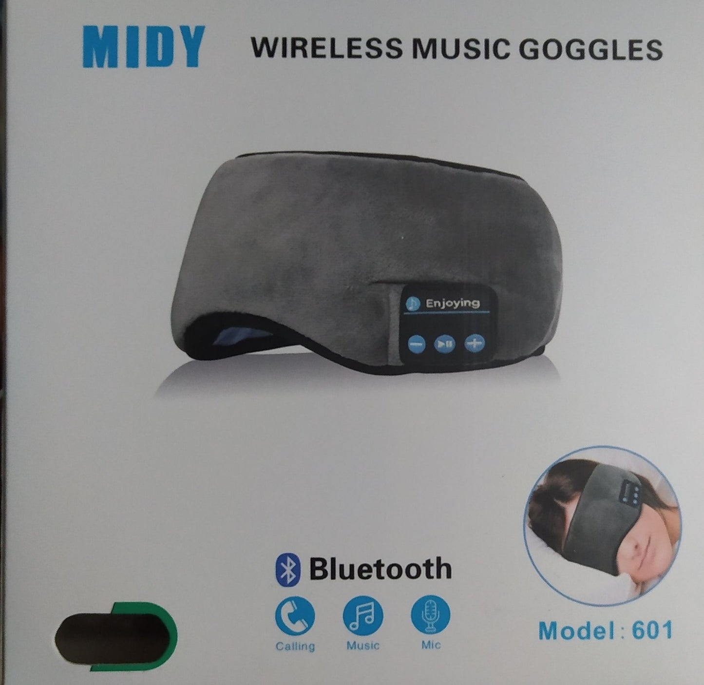 Maska za spavanje, relax maska sa muzikom