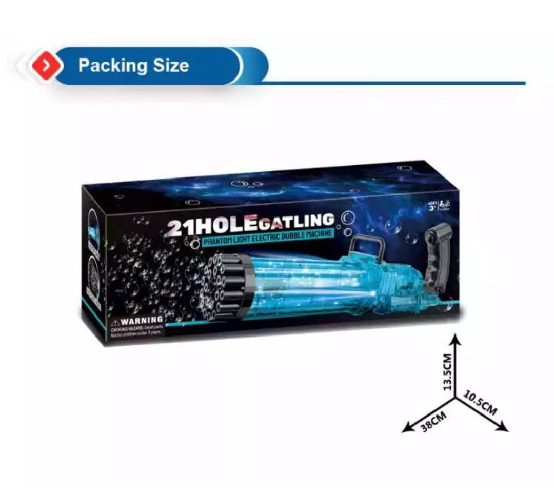 Puška za balončiće Pištolj za balončiće sa 21 rupom