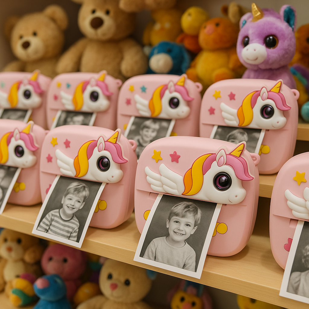 Jednorog fotoaparat štampaš slika 2 u 1