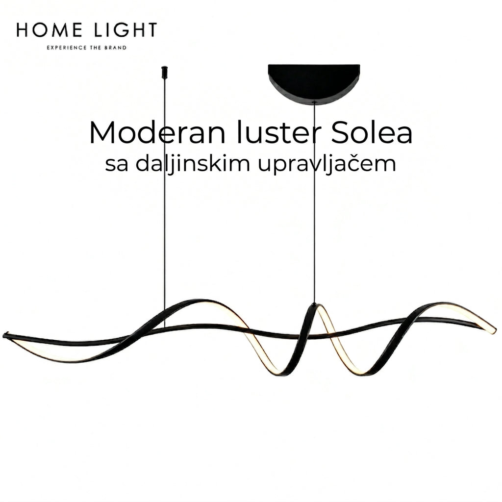 Solea luster sa daljinskim upravljacem