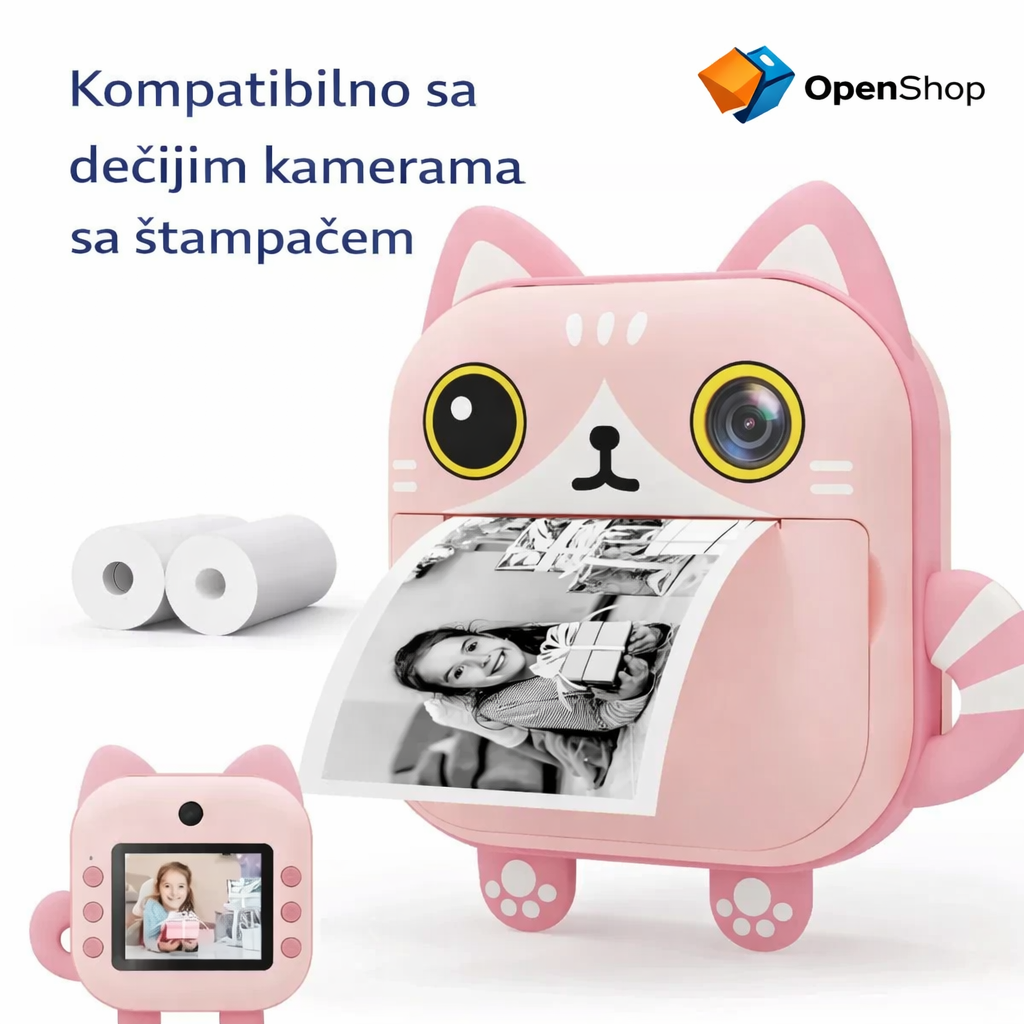 Print papir za dečije kamere – termo rolne za instant štampu