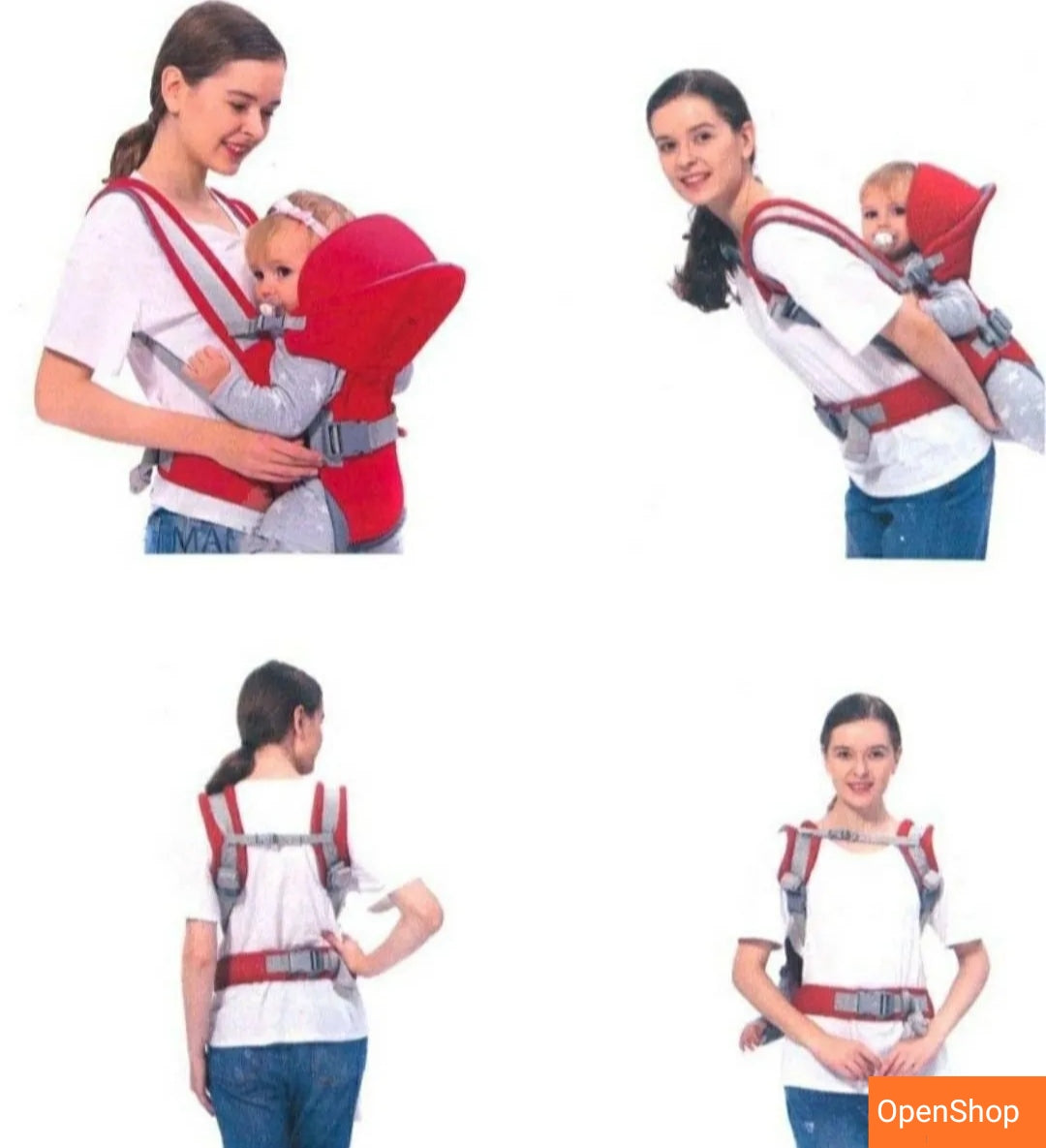 Kengur nosiljka sa podrškom za glavu