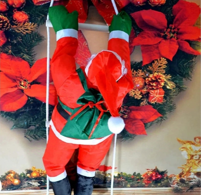 Deda MRAZ na svetlećim merdevinama 50cm