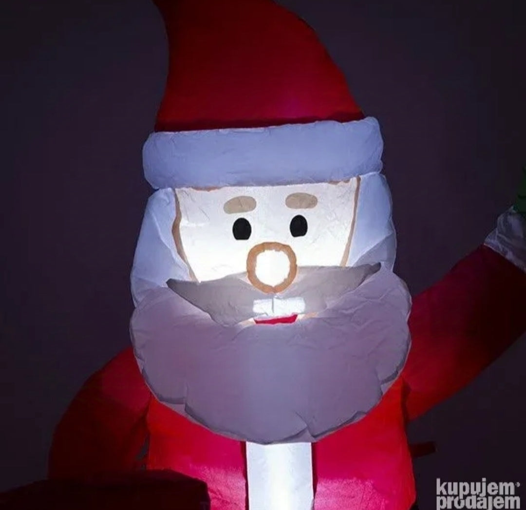 Svetleći DEDA MRAZ 120cm