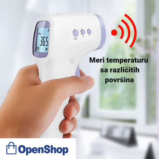 Beskontaktni infracrveni termometar – brzo i higijensko merenje
