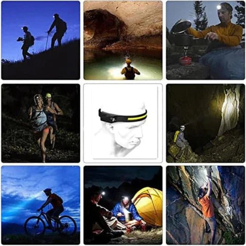 3-u-1 Vodootporna LED lampa za glavu