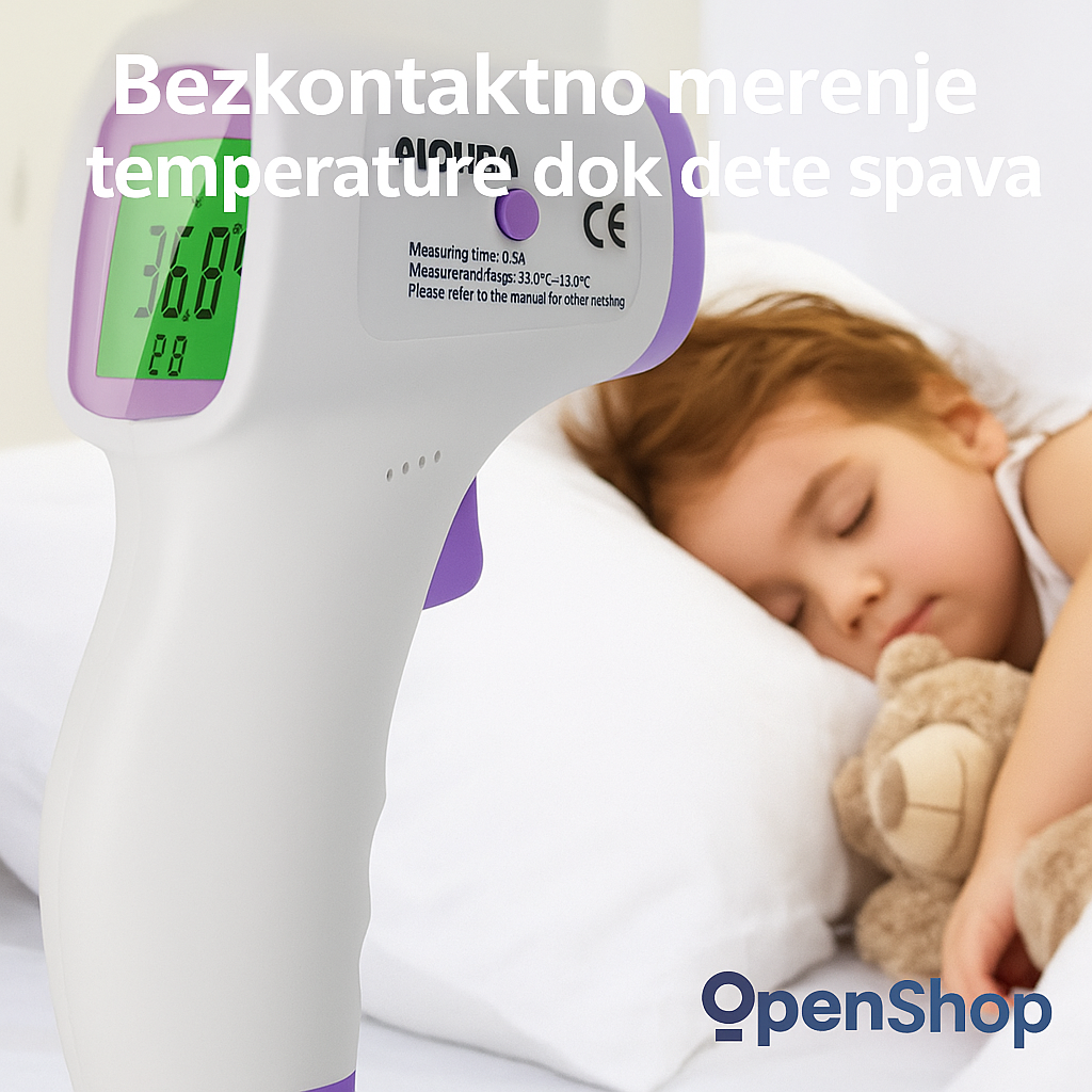 Beskontaktni infracrveni termometar – brzo i higijensko merenje