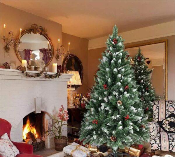 Jelka- red berries 180cm