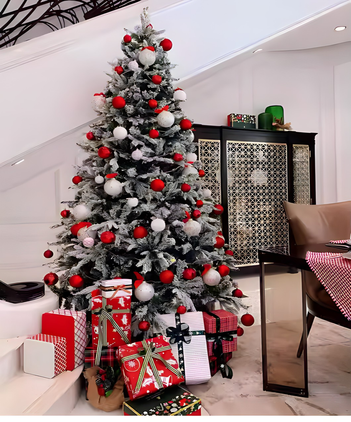 Novogodišnja snežna jelka 150cm - brza dostava