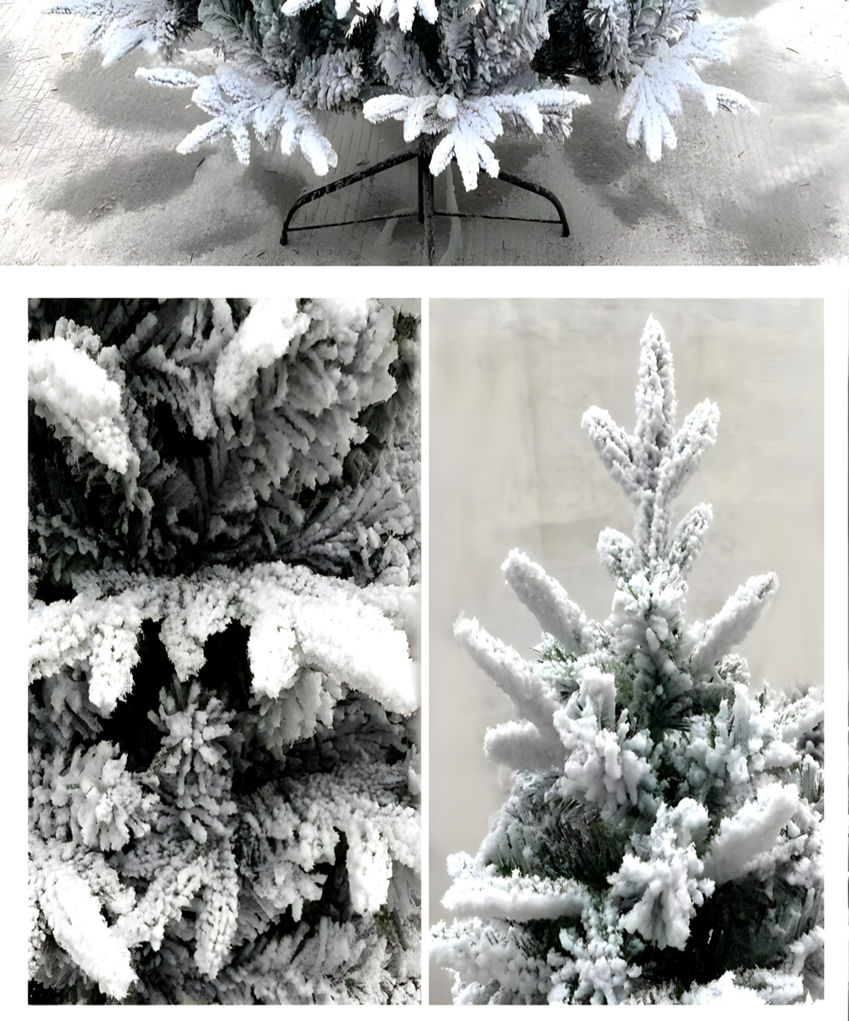 Novogodišnja snežna jelka 150cm - brza dostava