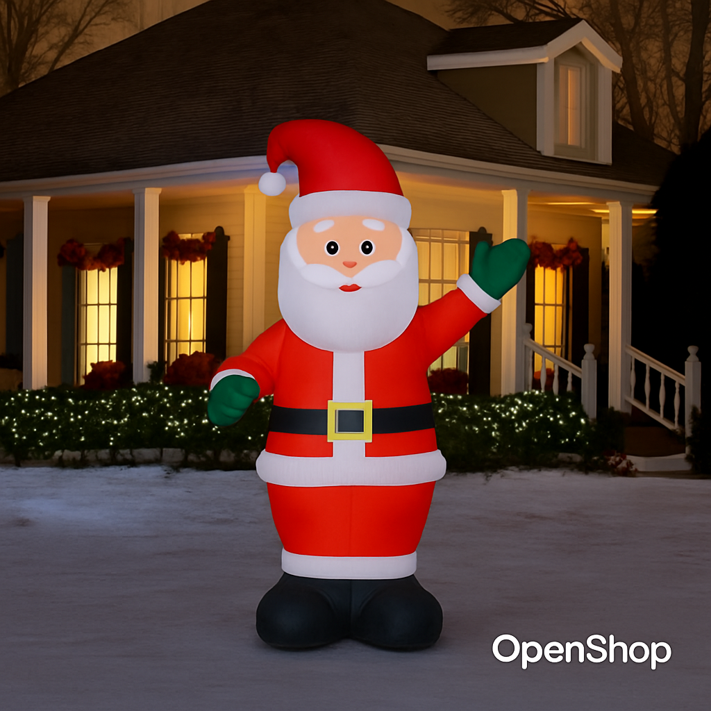 Svetleći DEDA MRAZ 120cm