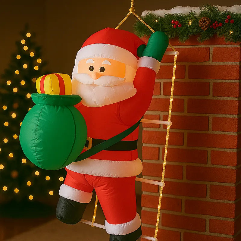 Deda Mraz na merdevinama