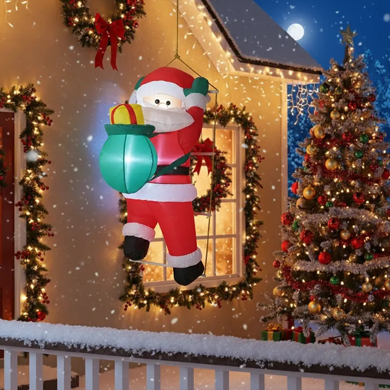 Svetleći DEDA MRAZ 120cm