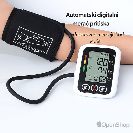 Digitalni kućni aparat za merenje vrednosti pritiska
