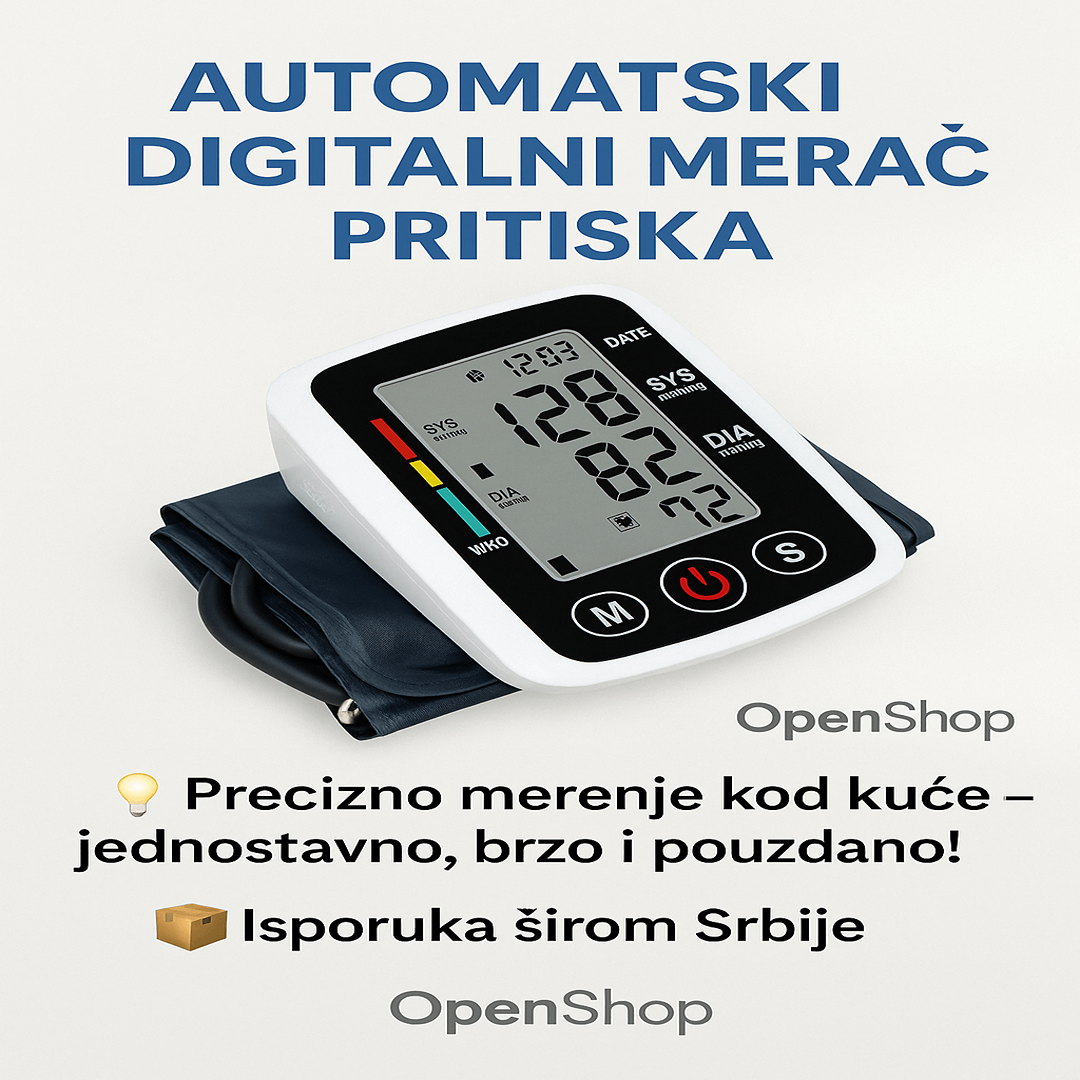 Digitalni kućni aparat za merenje vrednosti pritiska