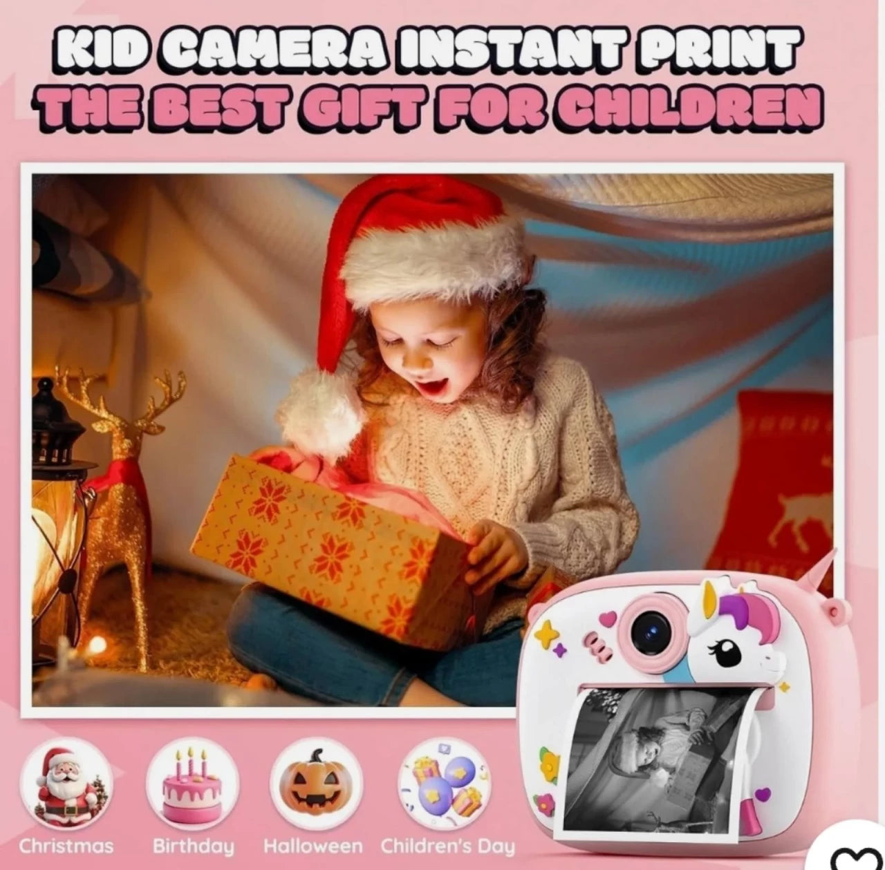 Fotoaparat Jednorog sa štampačem slika