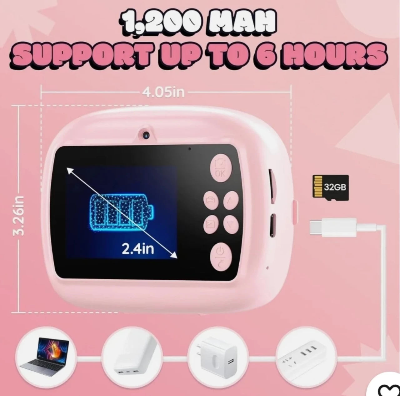 Fotoaparat Jednorog sa štampačem slika