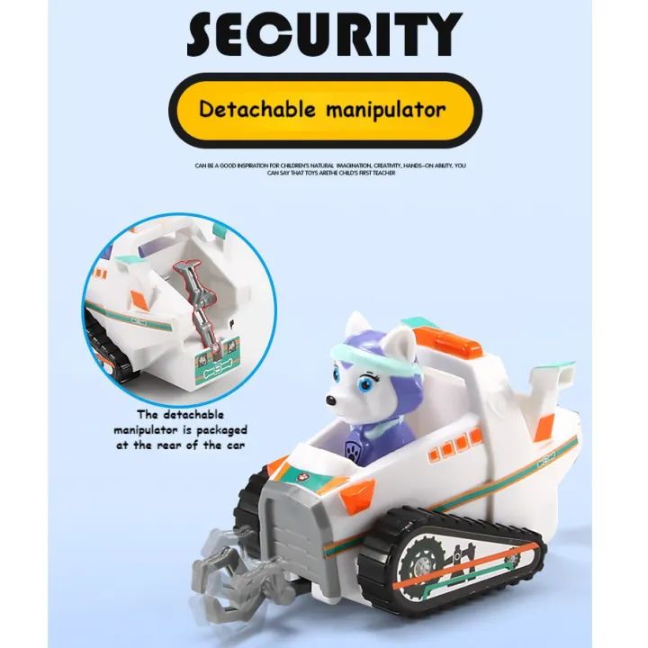 Patrolne šape set sa autićima