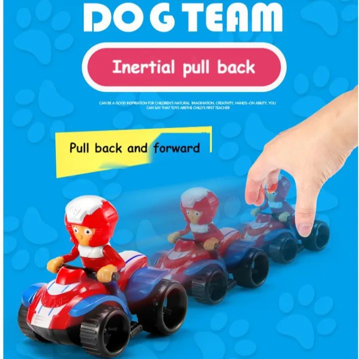 Patrolne šape set sa autićima