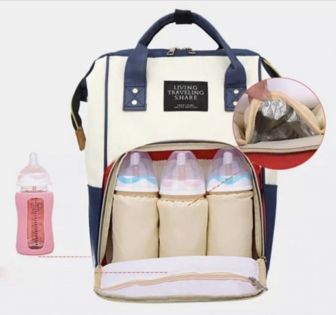 Multifunkcionalna torba/ranac za mame VIŠE BOJA- Ranac za bebine stvari