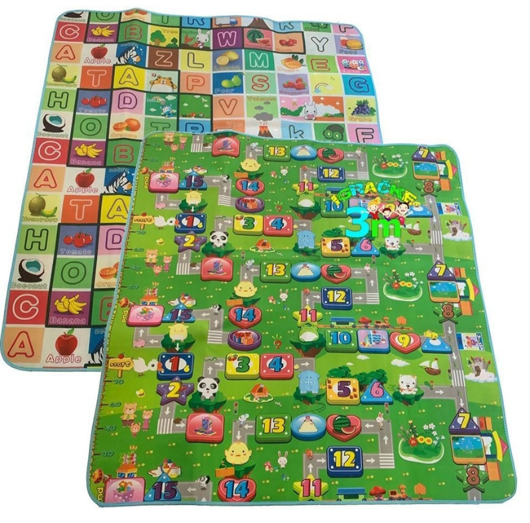 Dvostrana podna podloga za igru i puzanje više dimenzija i dezena