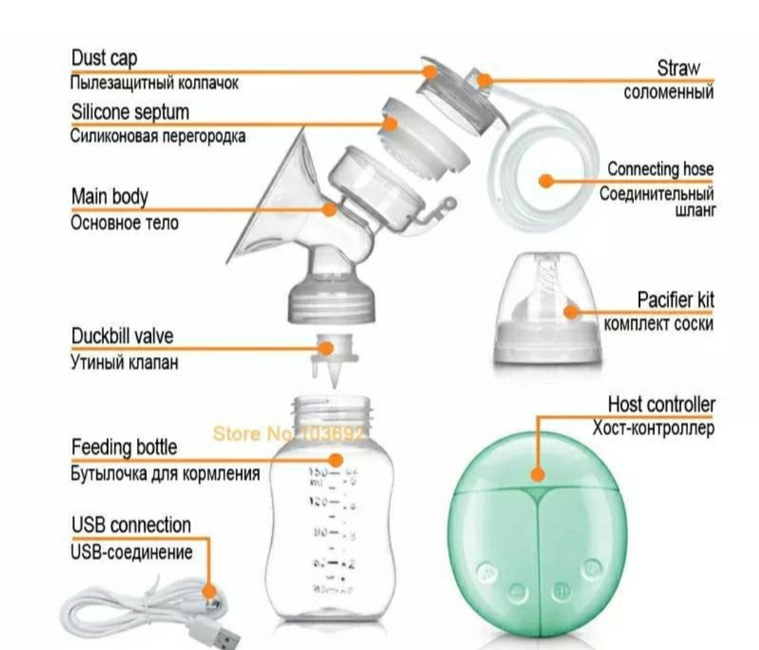 Dupla elektricna pumpica za izmlazanje mleka