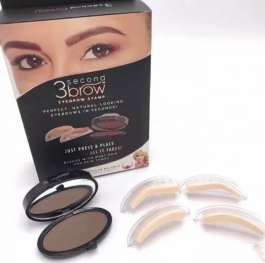 Puder za obrve 3 Second Brow - šablon za iscrtavanje obrva