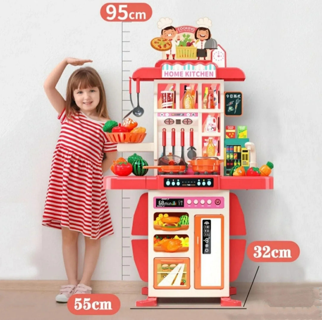 Velika kuhinja sa efektom prave vode sa česme 54 delova