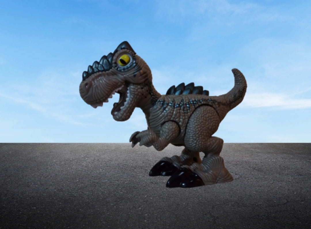 Kamion sa DINOSAURUSOM koji izbacuje paru sa svetlosnim i zvučnim efektima