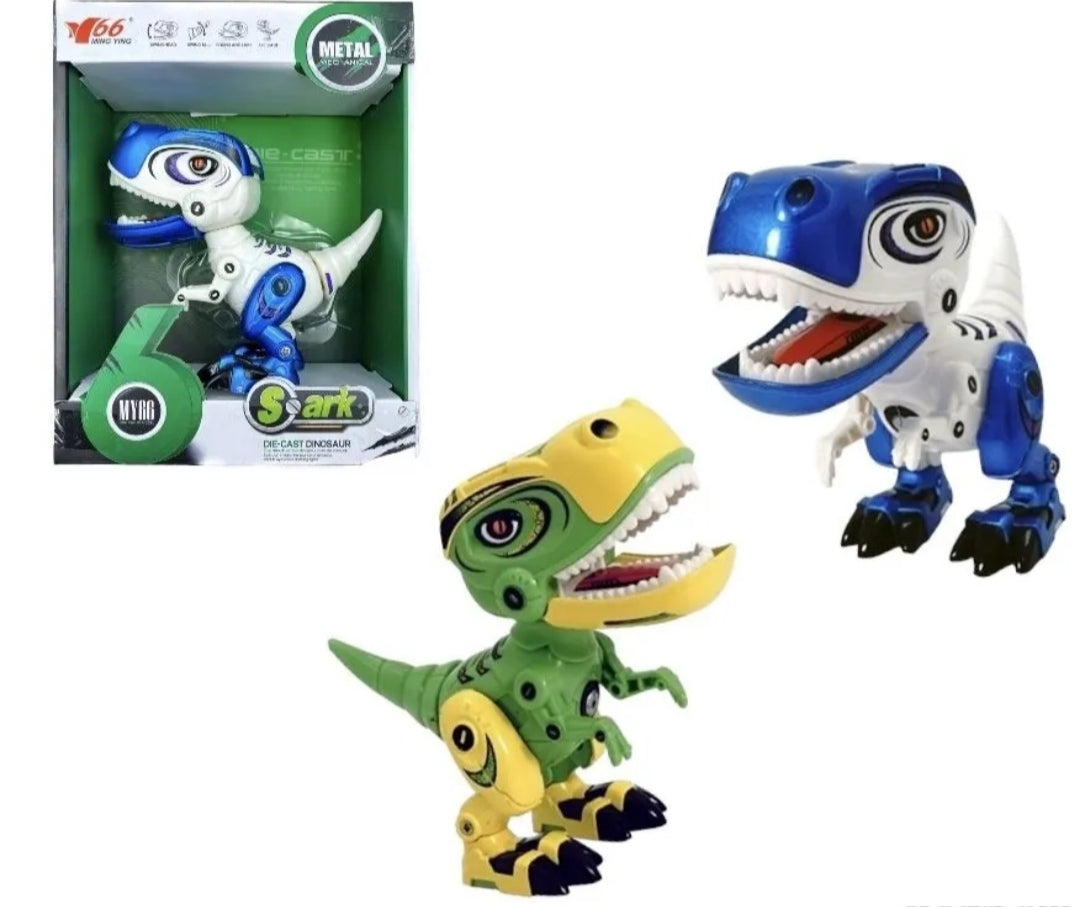 Metalni Dinosaurus robot T-Rex sa zvučnim i svetlosnim efektima