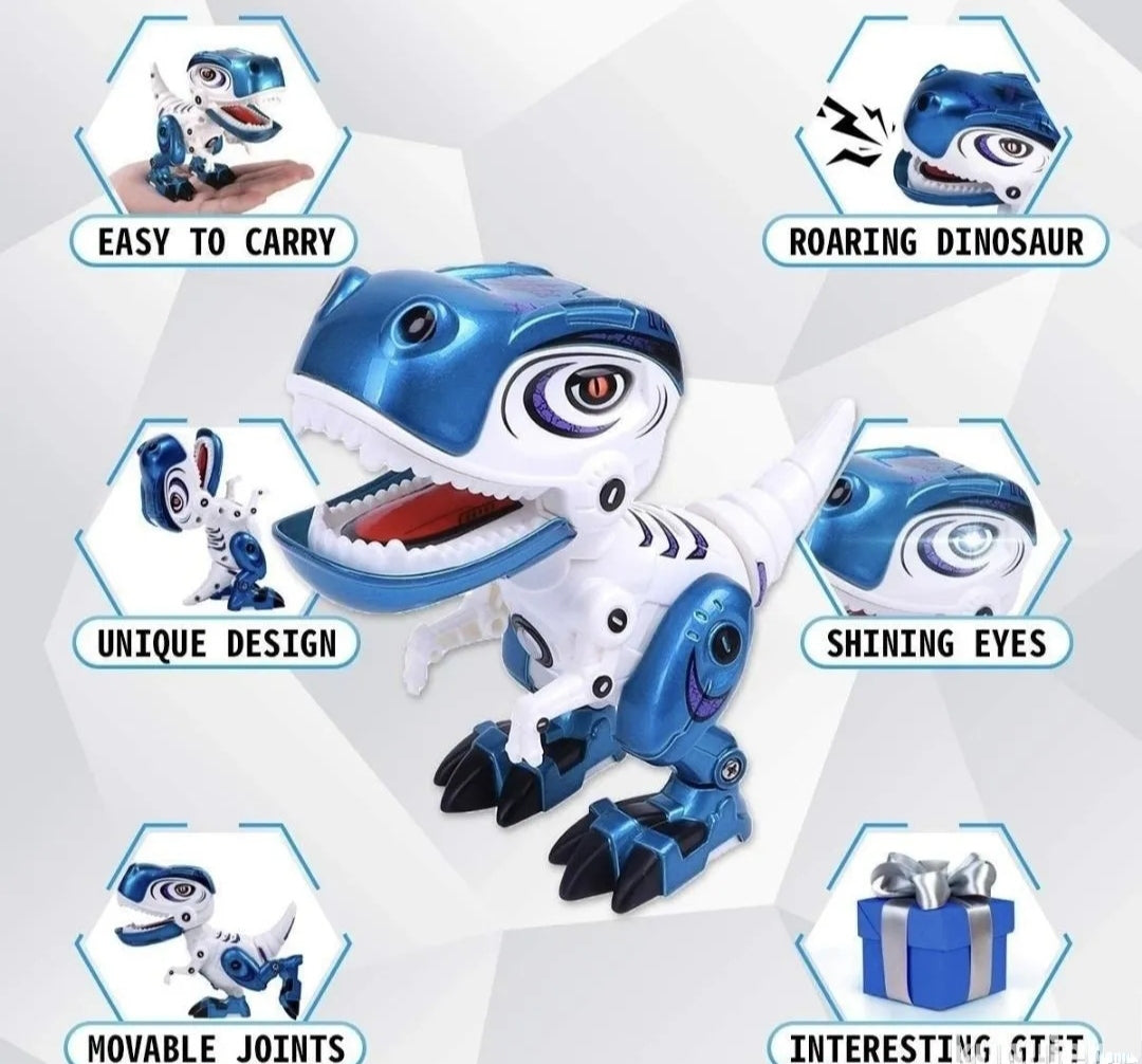 Metalni Dinosaurus robot T-Rex sa zvučnim i svetlosnim efektima