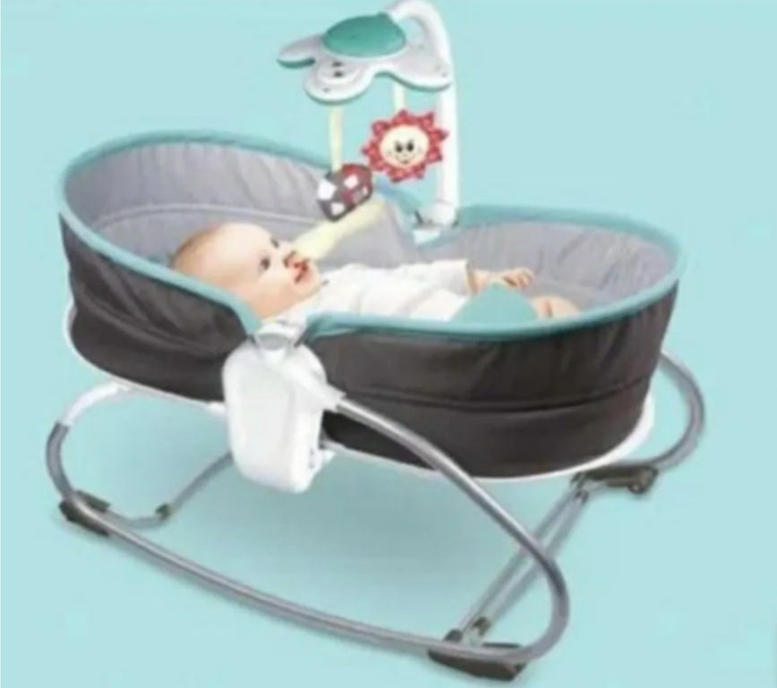 3u1 Krevet, Ležaljka - Njihalica i Stolica Za Bebe