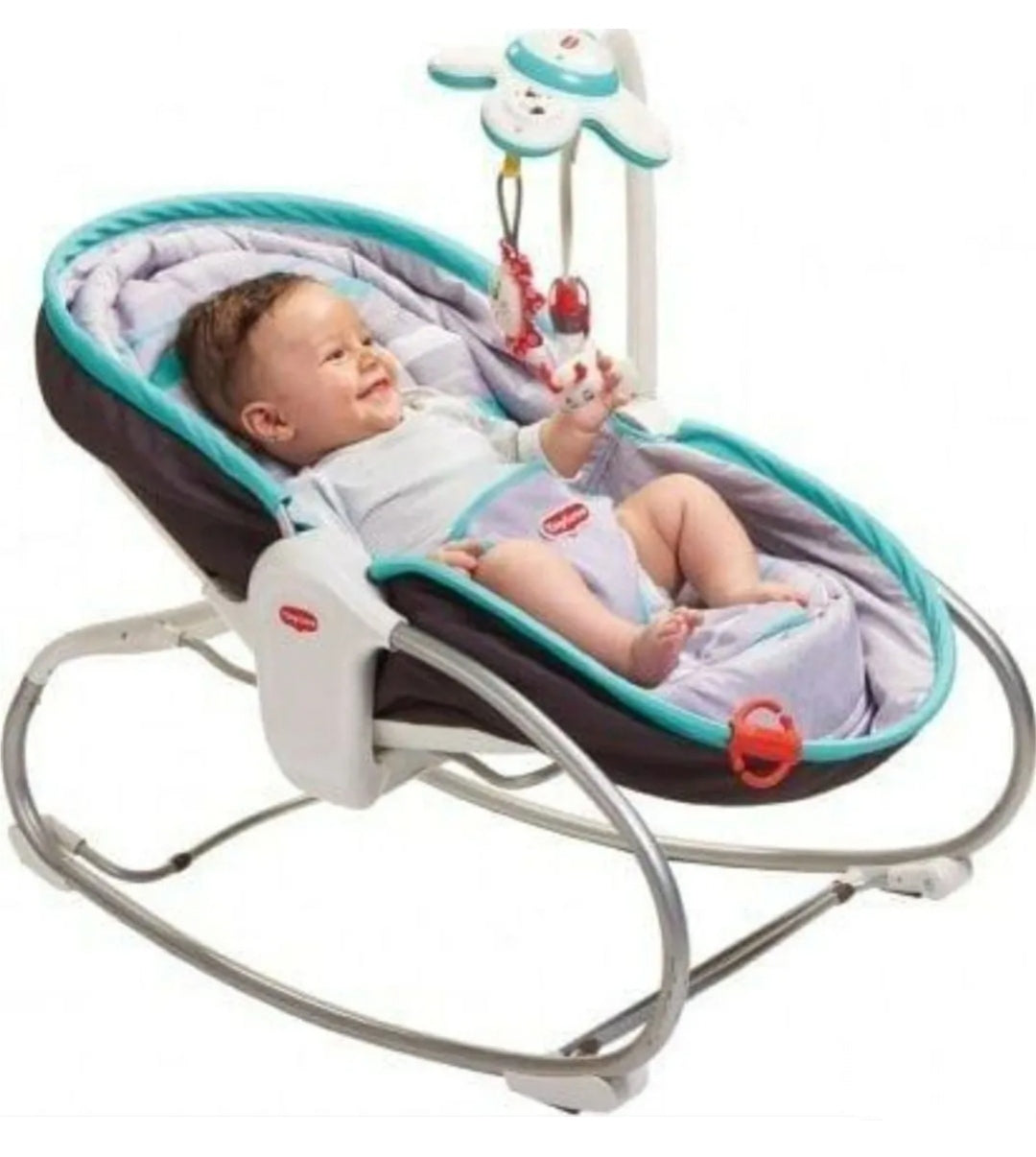 3u1 Krevet, Ležaljka - Njihalica i Stolica Za Bebe