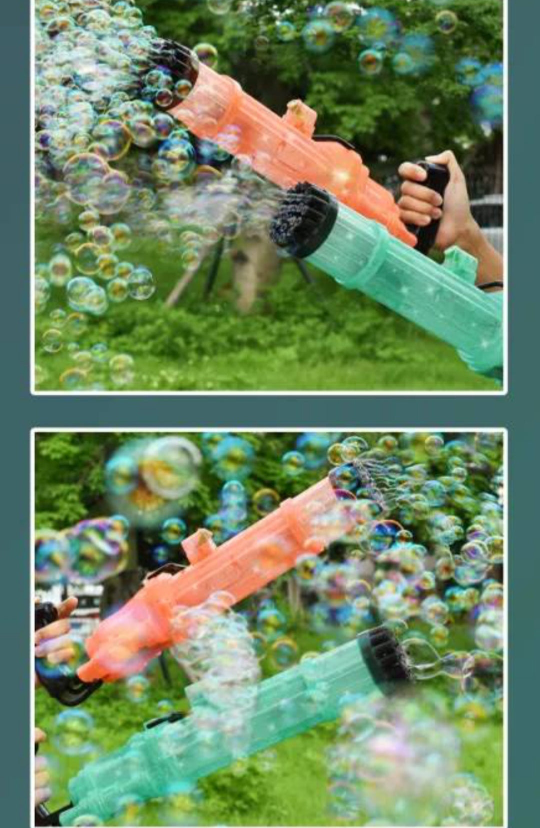 Puška za balončiće Pištolj za balončiće sa 21 rupom