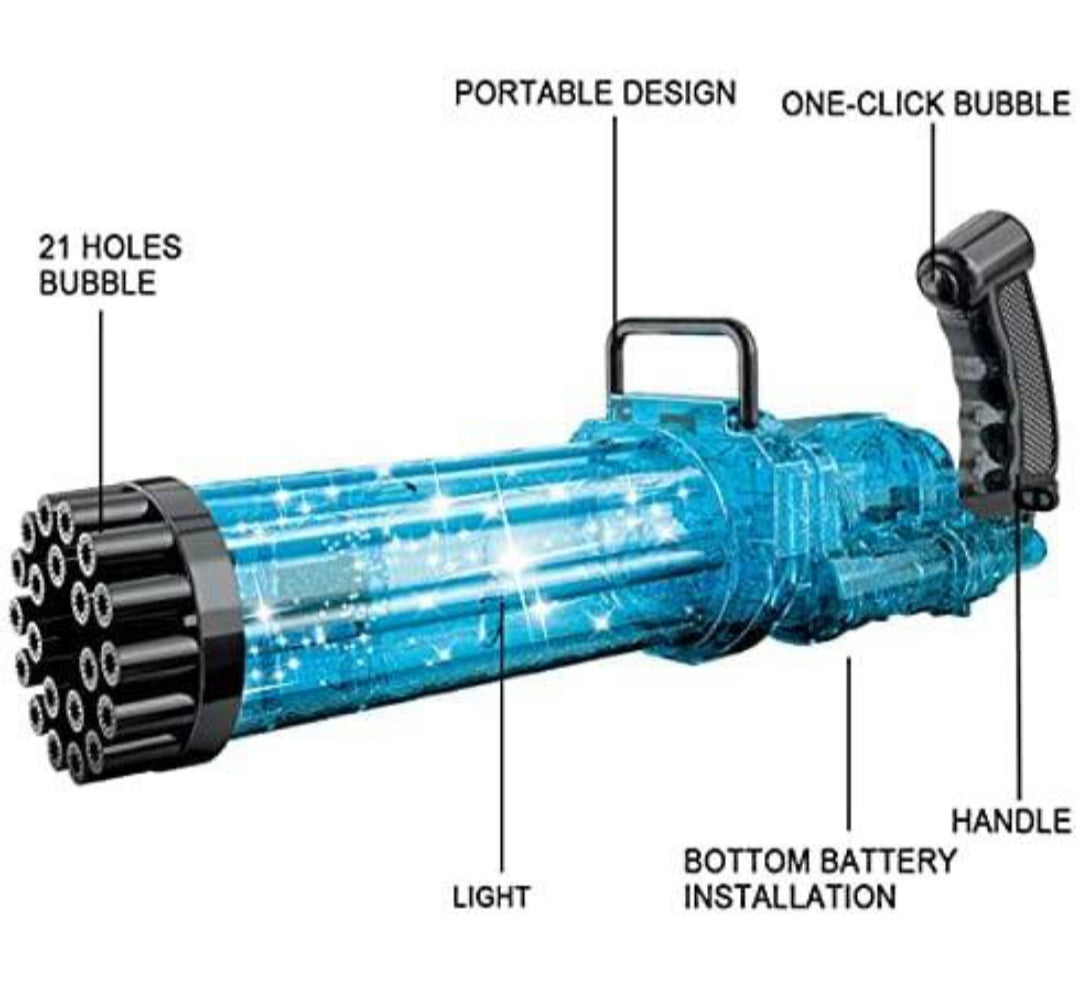 Puška za balončiće Pištolj za balončiće sa 21 rupom