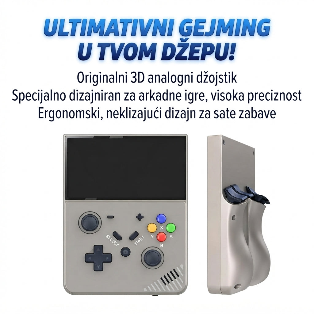 Konzola M18 sa reklamnim tekstom