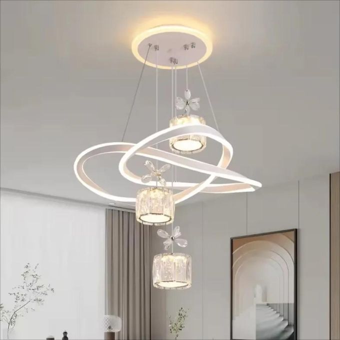 LED butterfly moderni luster