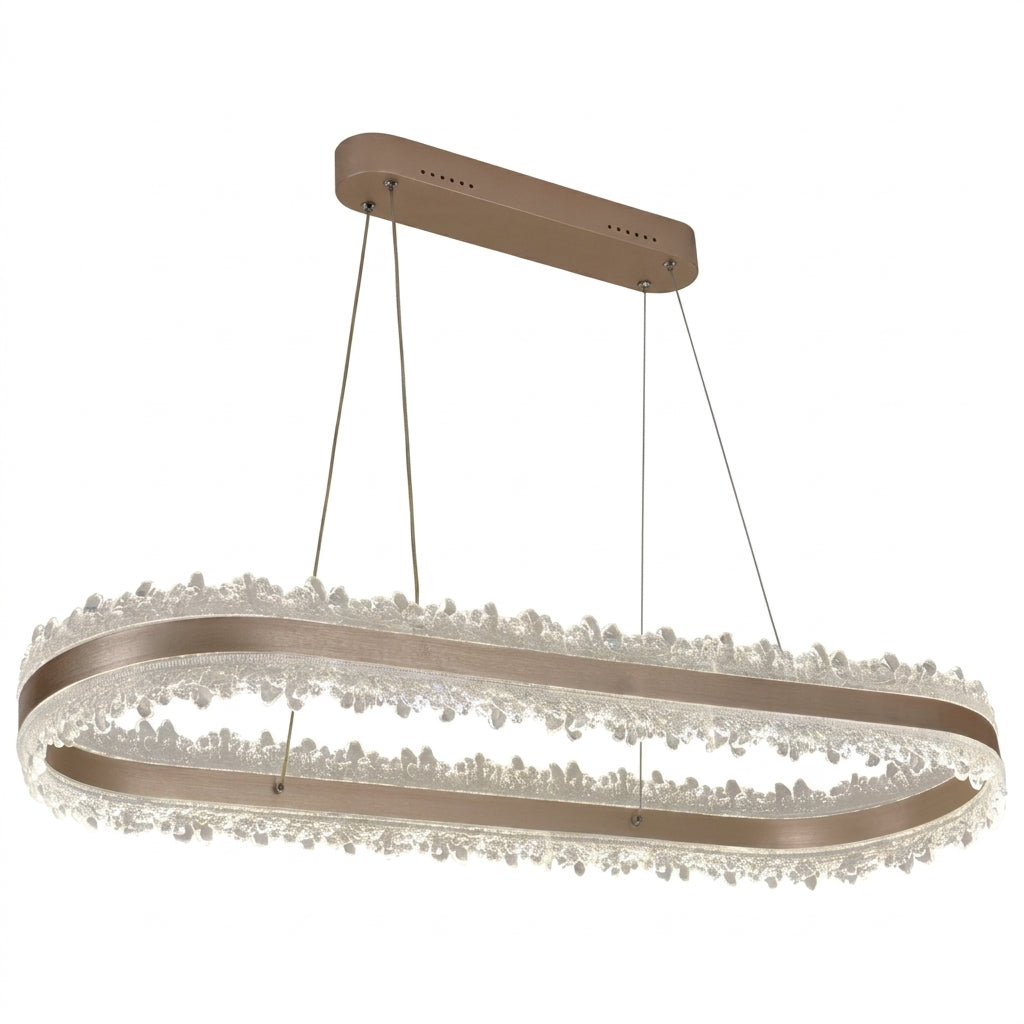 LED ovalni luster Valeso 106w