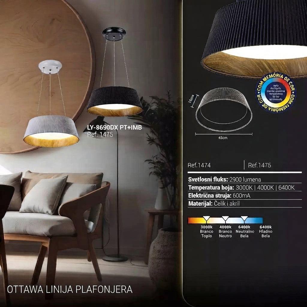 LED visilica GRCL472