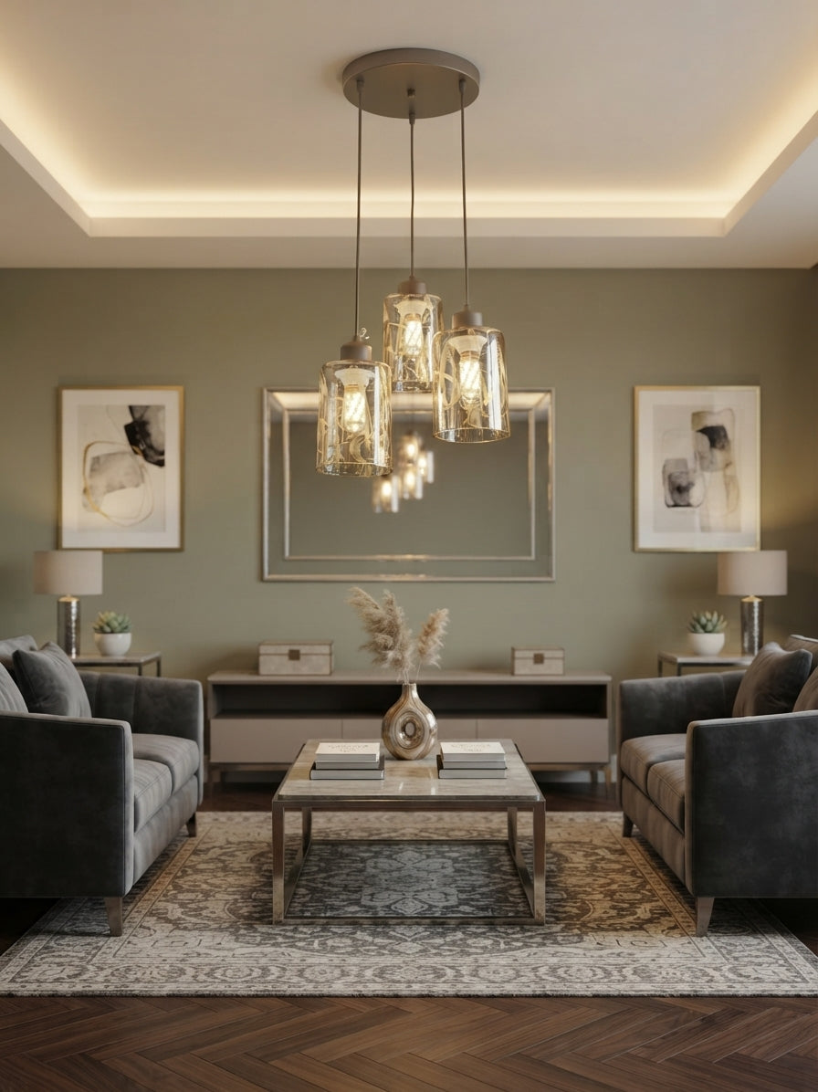 Visilica-Golden-Elegance-zlatna-staklena