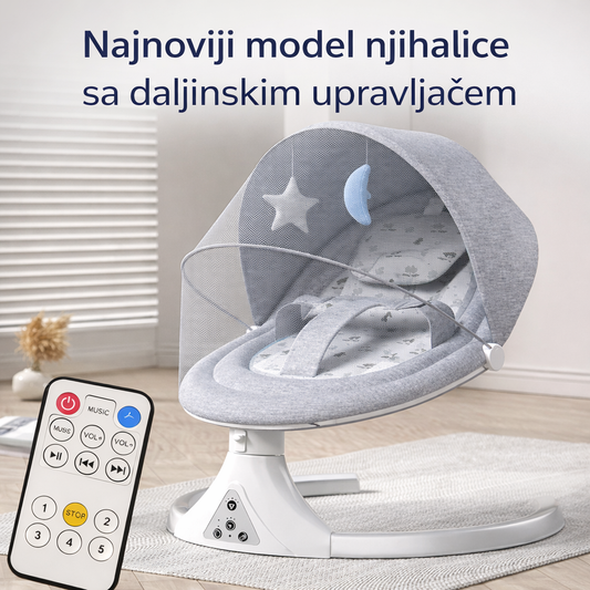 Ljuljaška – njihalica za bebe (0–24 meseca)