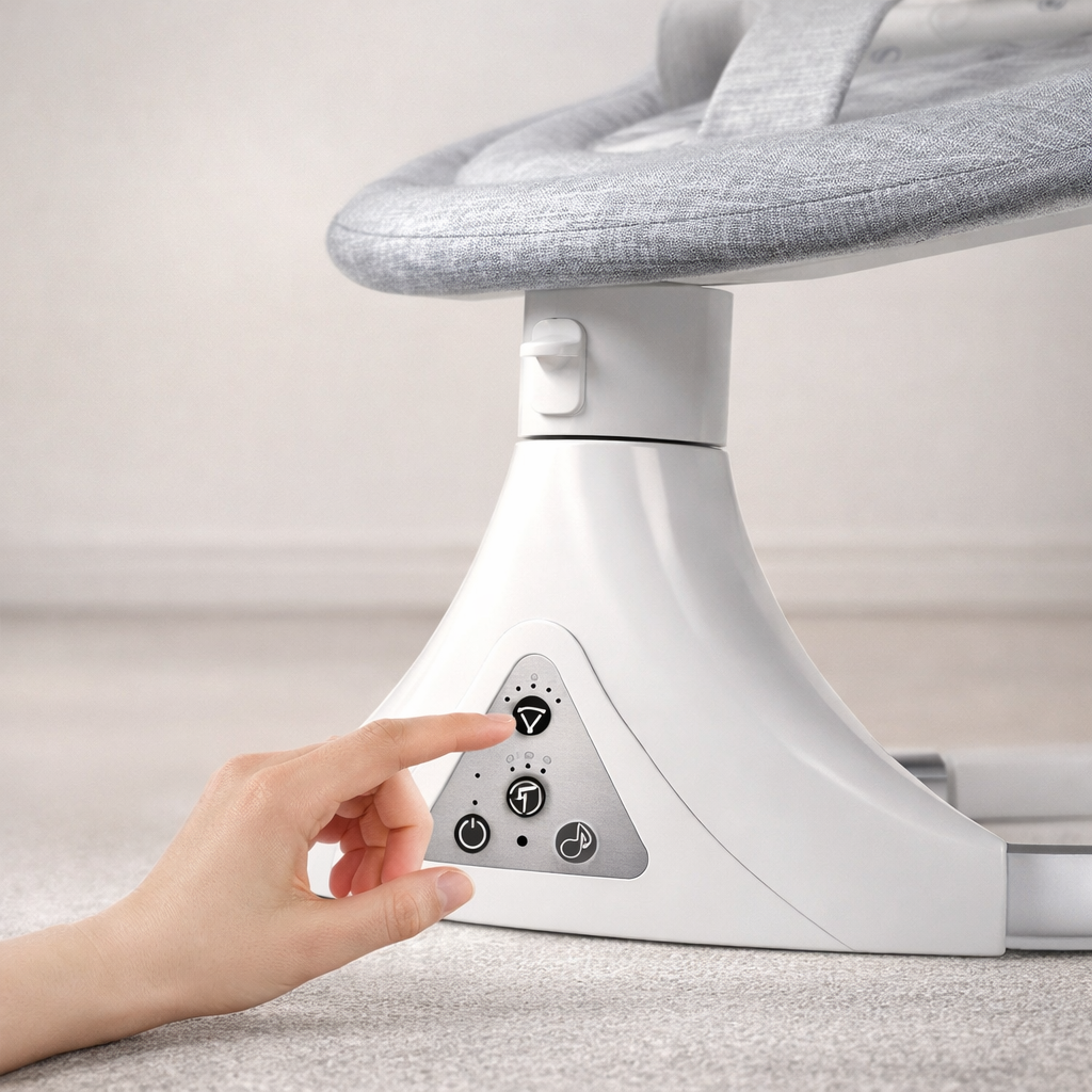 Ljuljaška – njihalica za bebe (0–24 meseca)