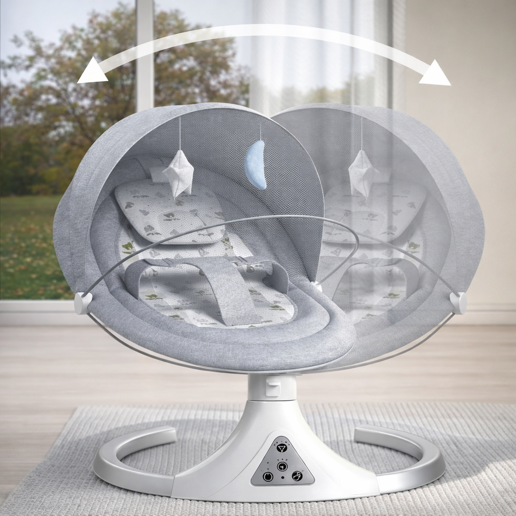 Ljuljaška – njihalica za bebe (0–24 meseca)