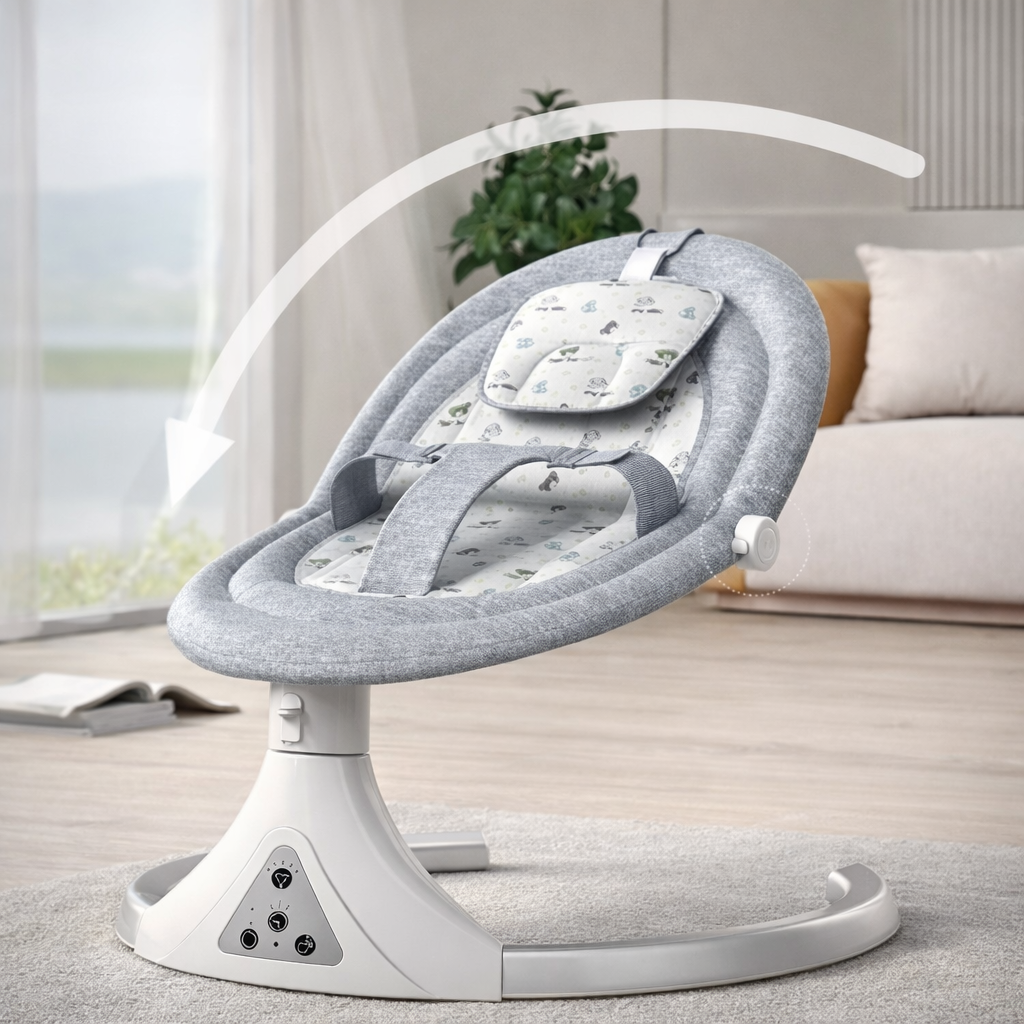 Ljuljaška – njihalica za bebe (0–24 meseca)