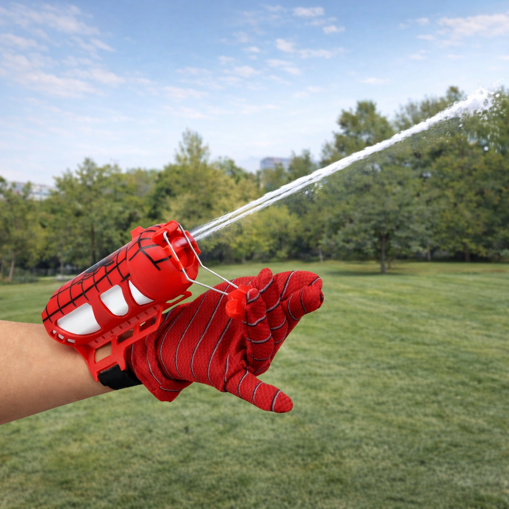 Spajdermen rukavica koja ispaljuje mrežu