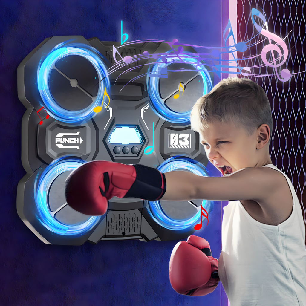 Set muzička tabla i rukavice za boks